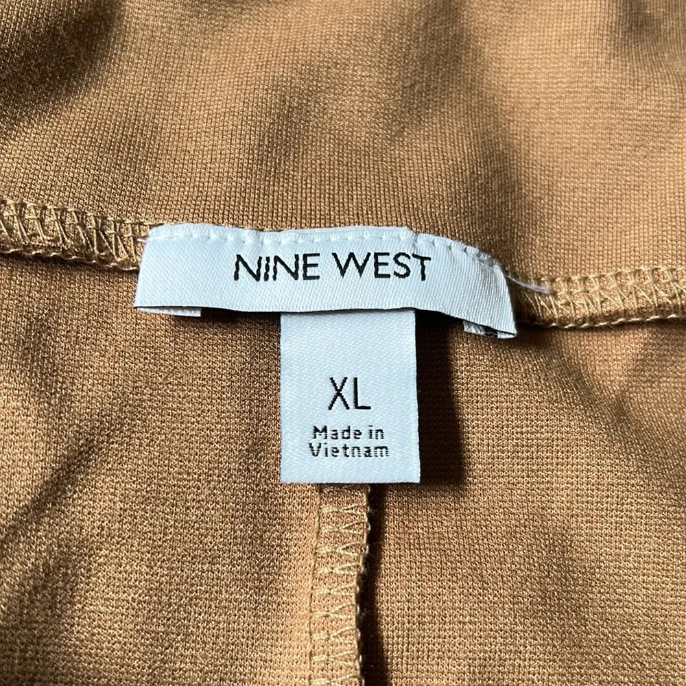 Nine West Camel Color Women’s Long Skirt Sz XL - Image 5