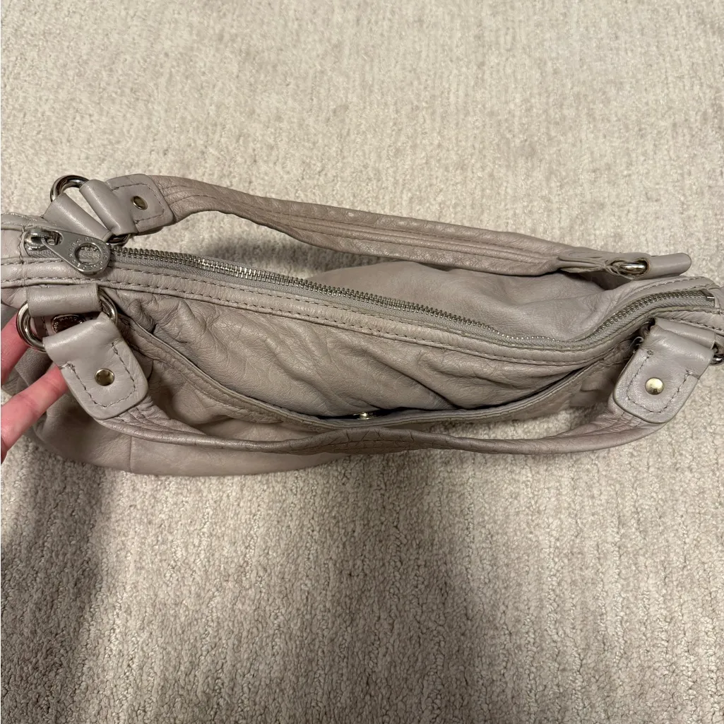 Marc by Marc Jacob Gray Leather Handbag - Image 6