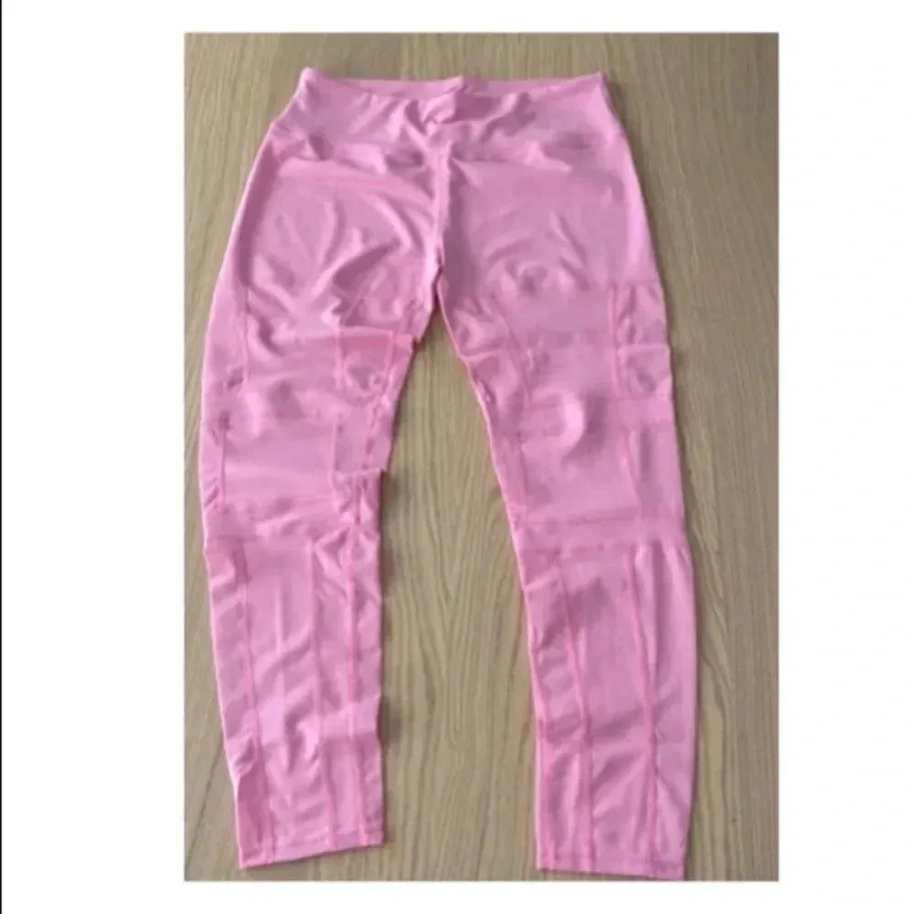 🆕Kimberly Pink Mesh Insert Rushed Sport Set L🆕 - Image 5