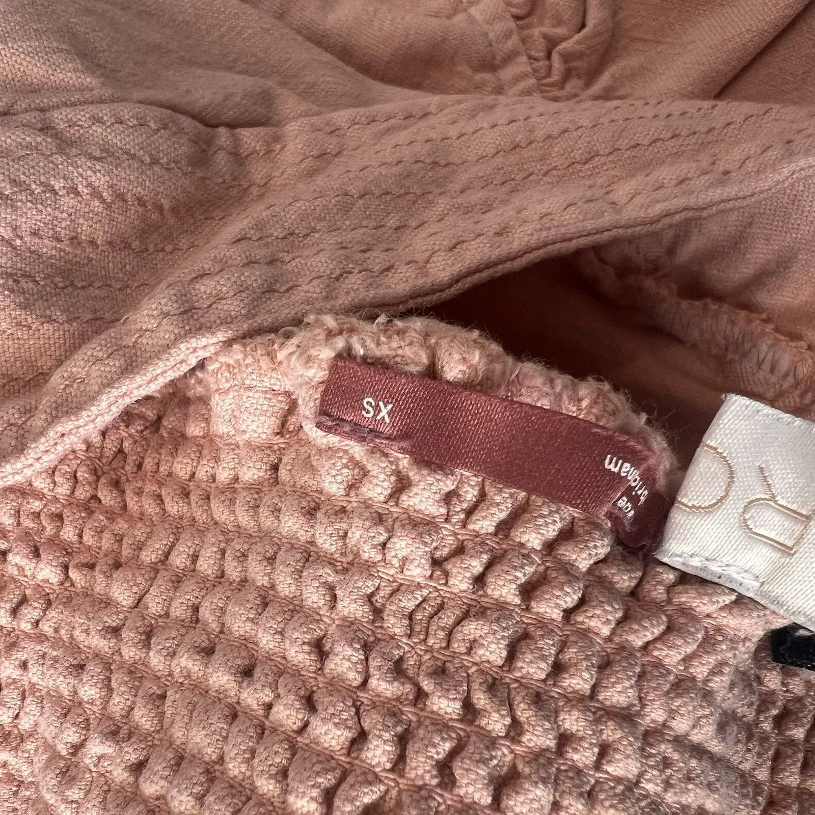 Anthropologie Pilcro Pink Nettie Ruffle Tie Wrap Boho shabby chic Skirt Sz XS #B - Image 6