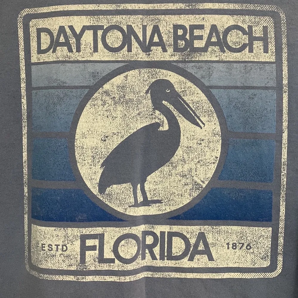 Comfort wash womens purple Daytona Beach Florida T - Image 7