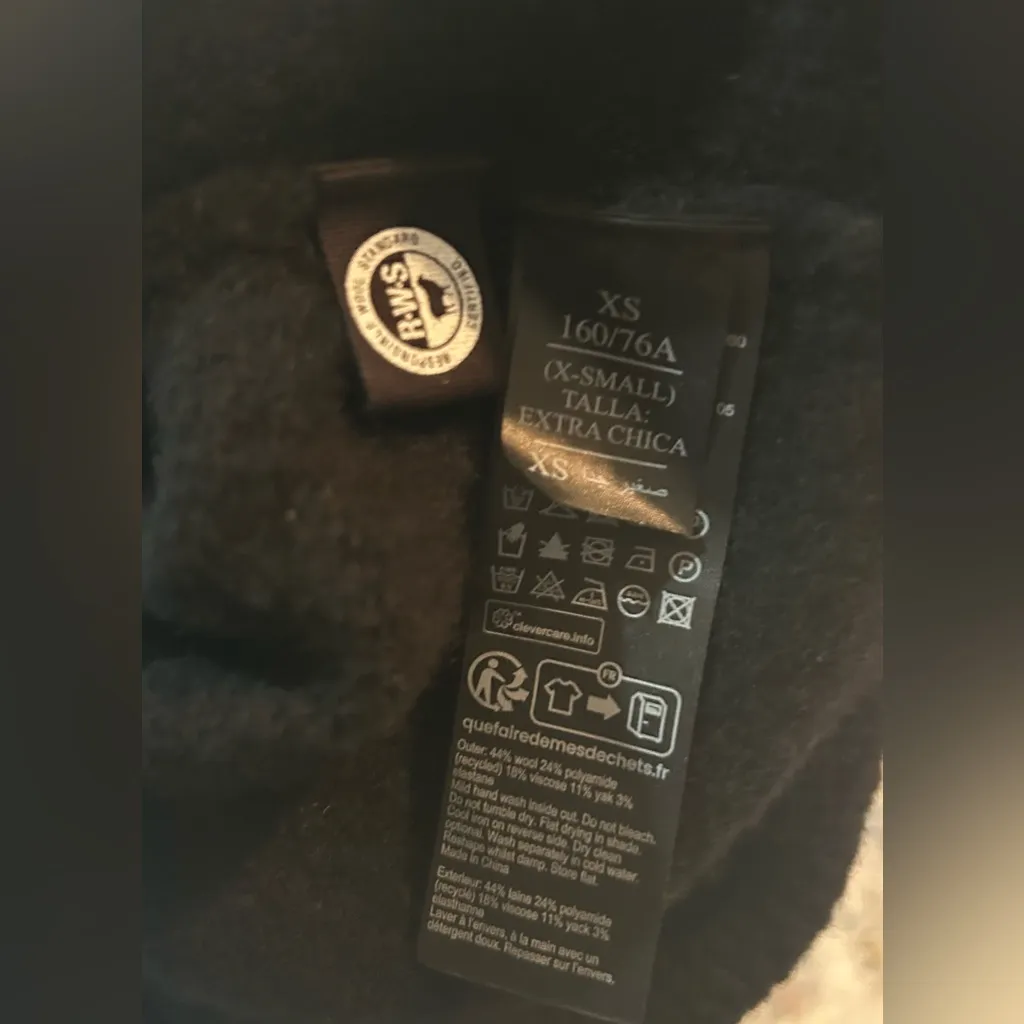 ALLSAINTS Wool Blend Black Women's Sweater XS - Image 4