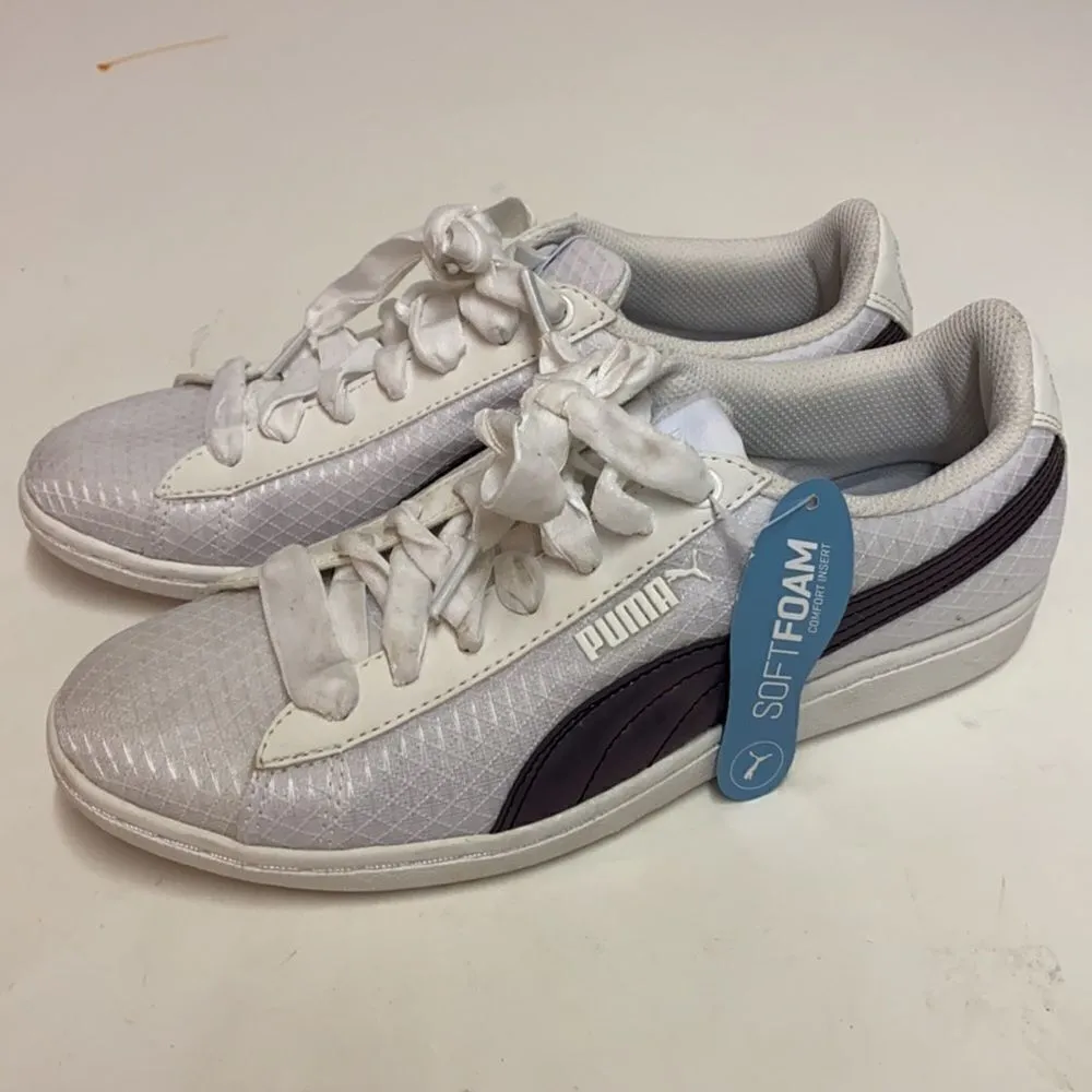 PUMA Women's Vikky Swan Fashion Sneaker Size 9 A20 - Image 4