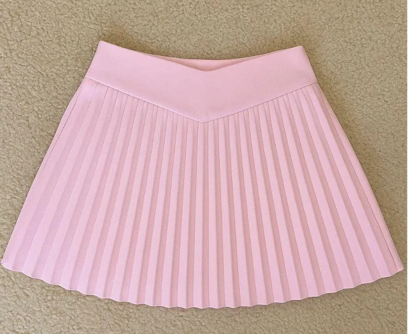 🖤 S Black Tennis Pleated Skirt with Shorts  - Image 3