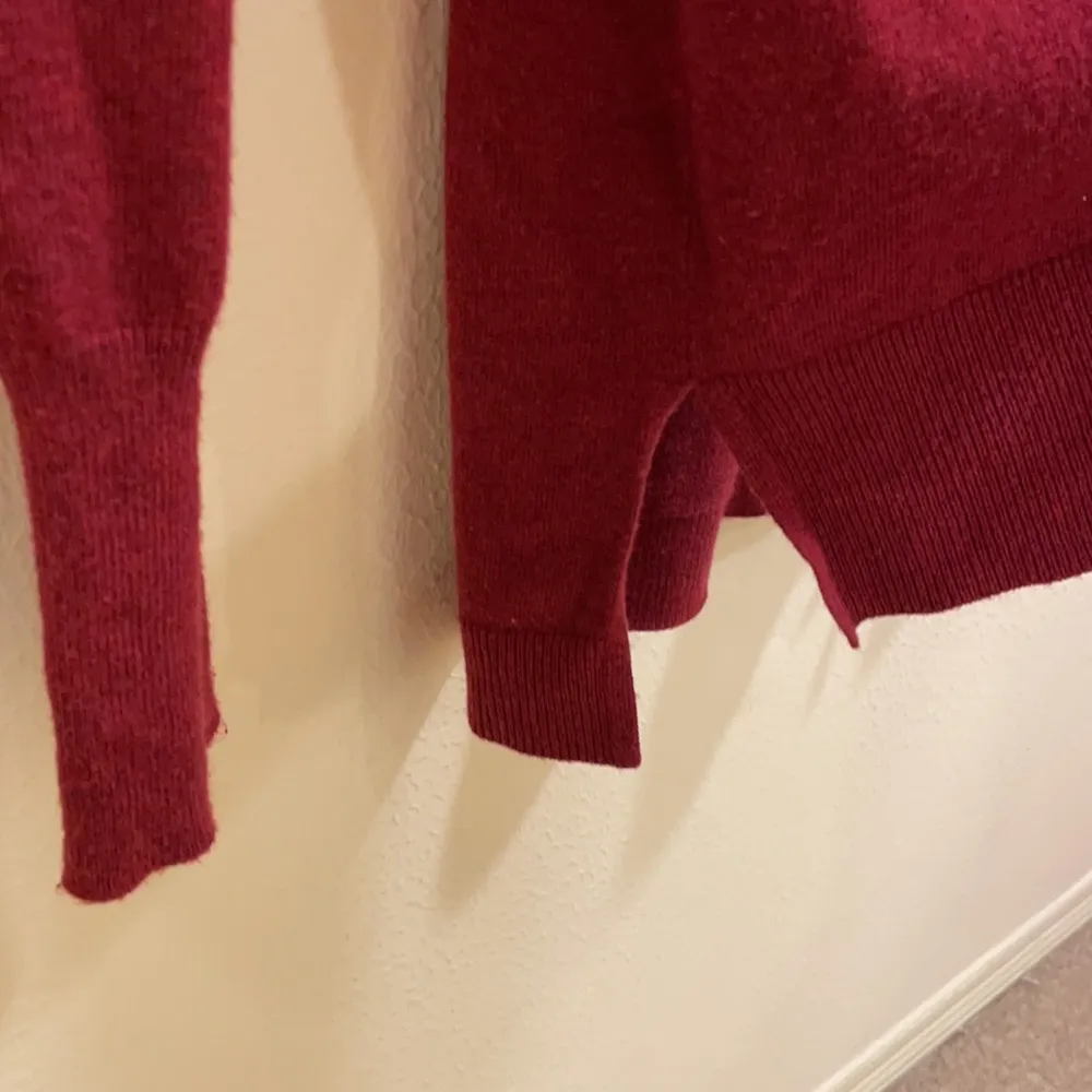 Mossimo Co. | maroon cardigan size xs Red - Image 5