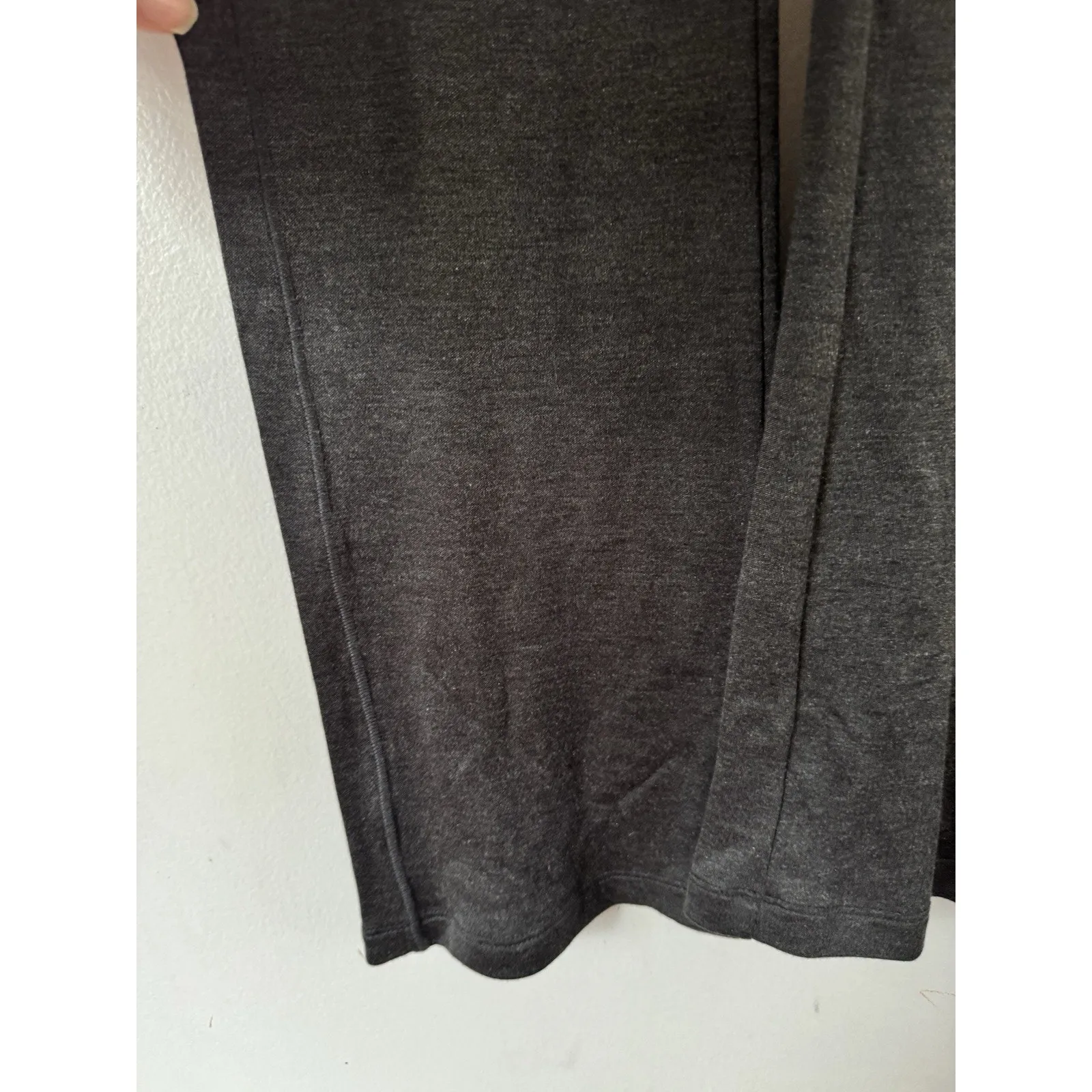 Gucci 100% Silk Pull On Knit Bootcut Loungepants Womens Size XS Italy Dark Gray - Image 4