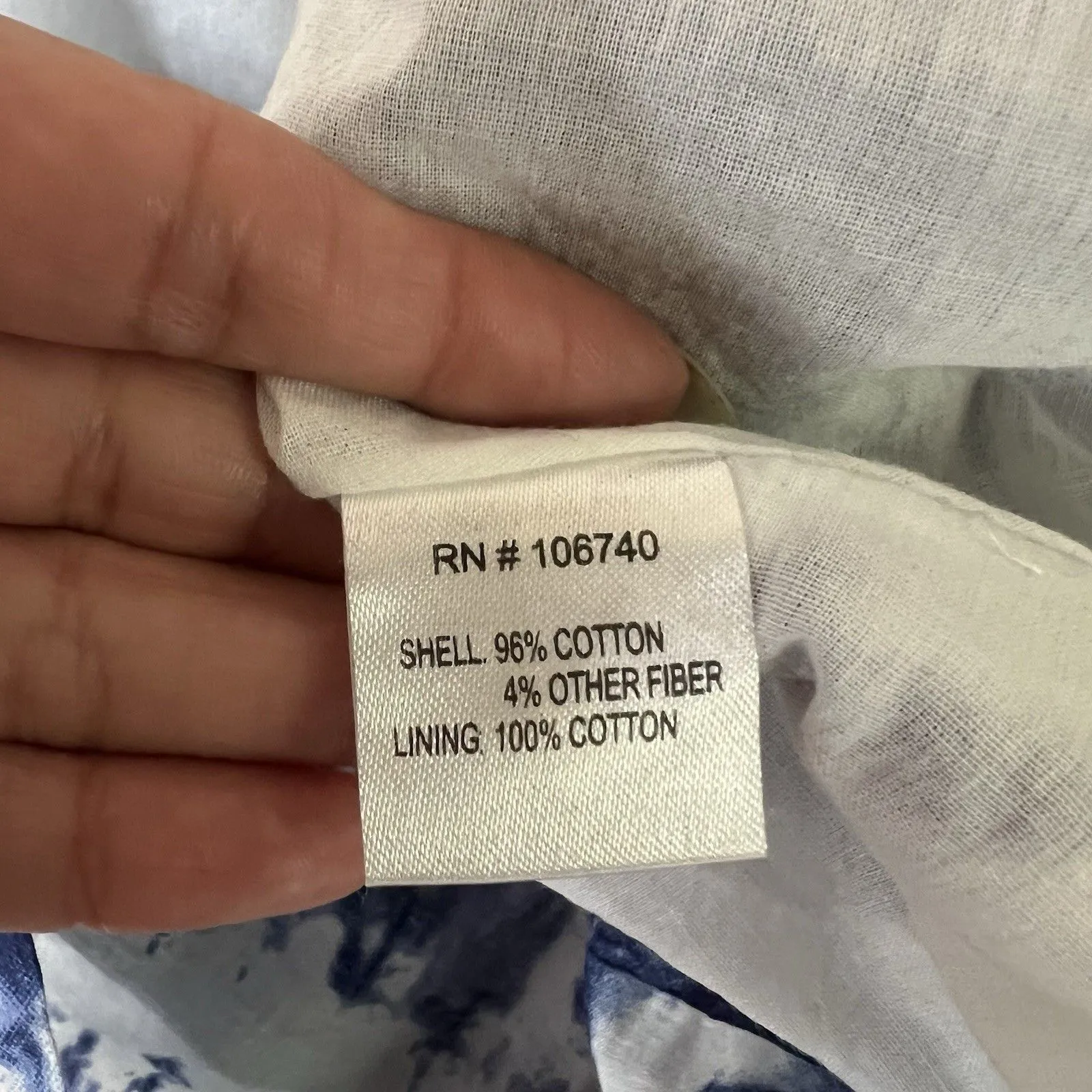 The Pyramid Collection Midi Skirt Womens Large Blue White Tie Dye Pull On Boho - Image 4