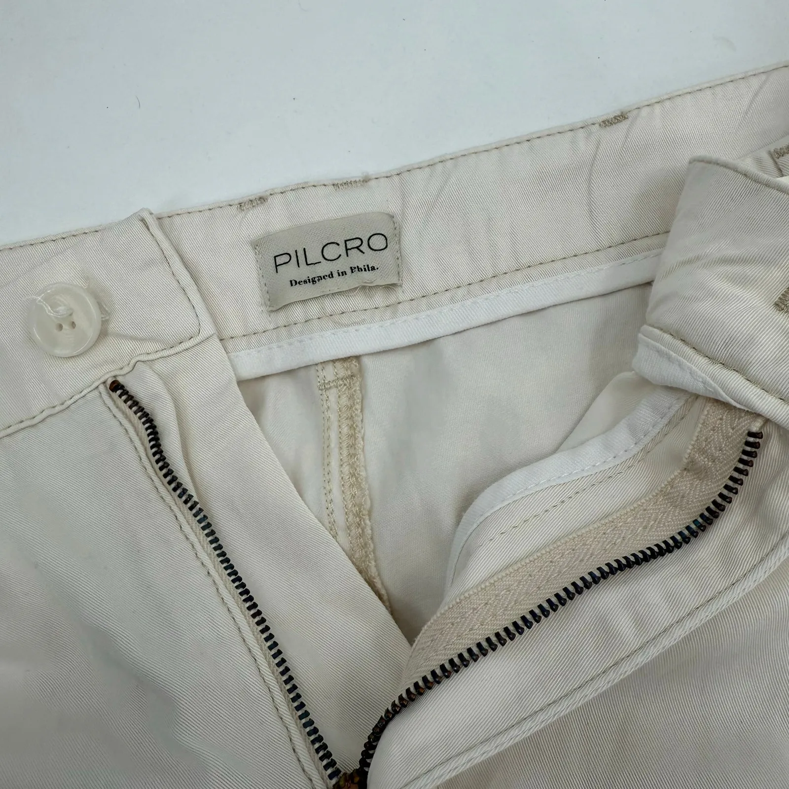 PILCRO x ANTHROPOLOGIE Pants SZ 29 Petite Rolled Hem Chino Patchwork Utility NWT - Image 8