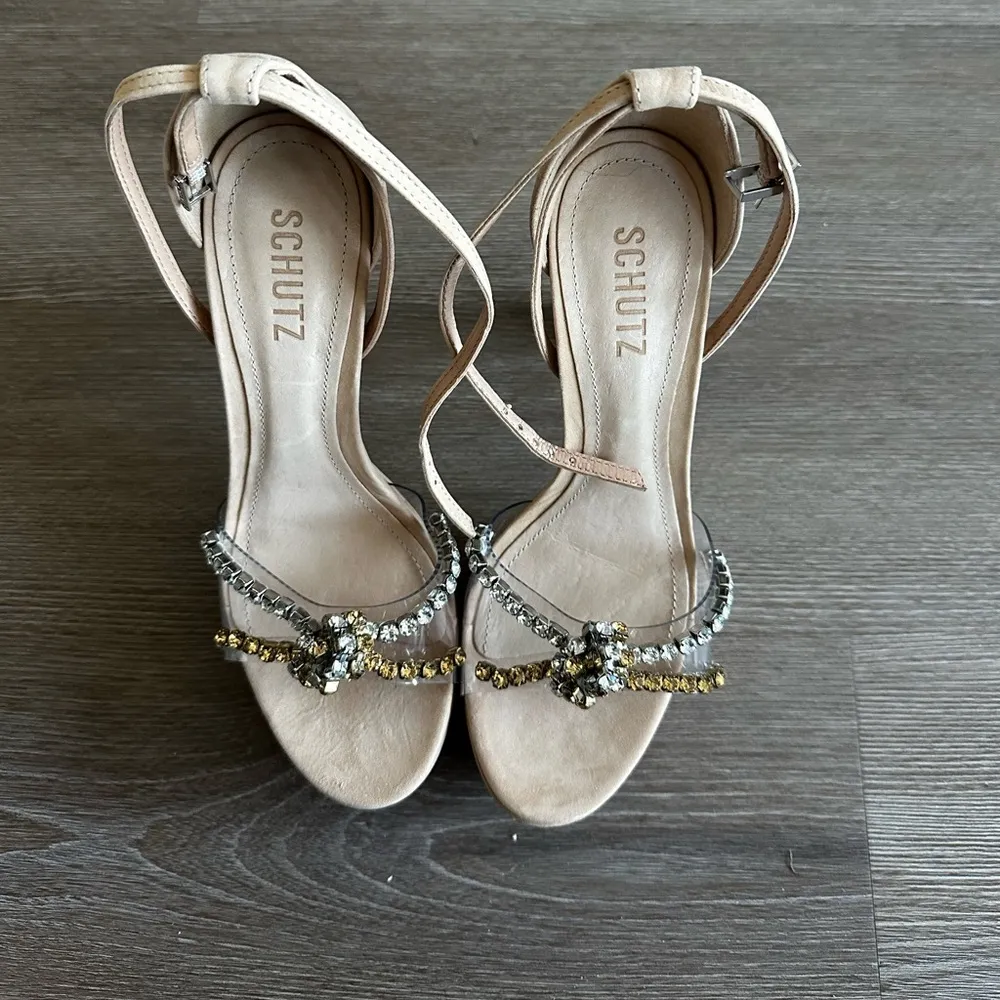 Schutz Women's Jayda Ankle Strap Platform High Heel Sandals - Image 5