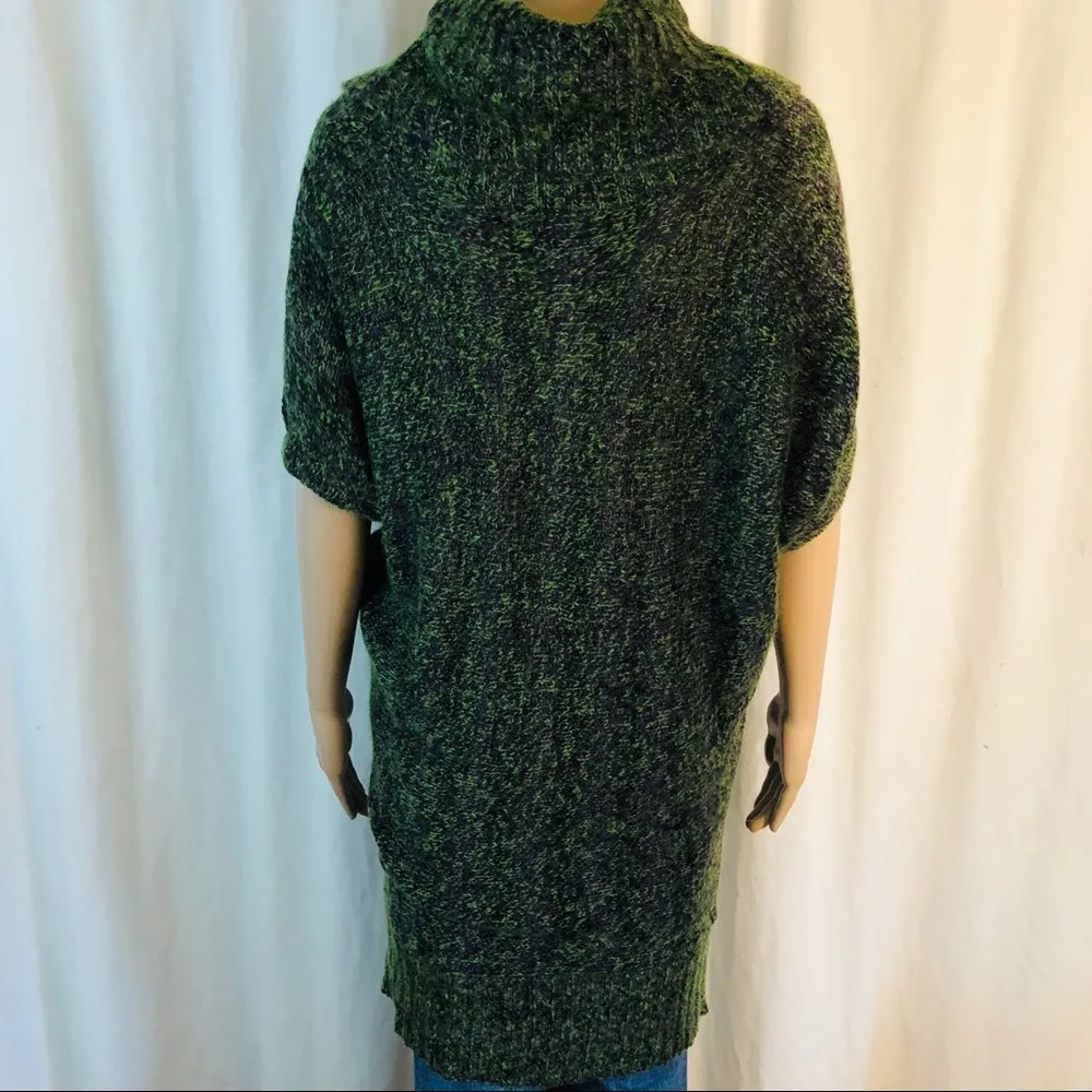 XOXO  mohair wool blend short sleeve tunic sweater - Image 3