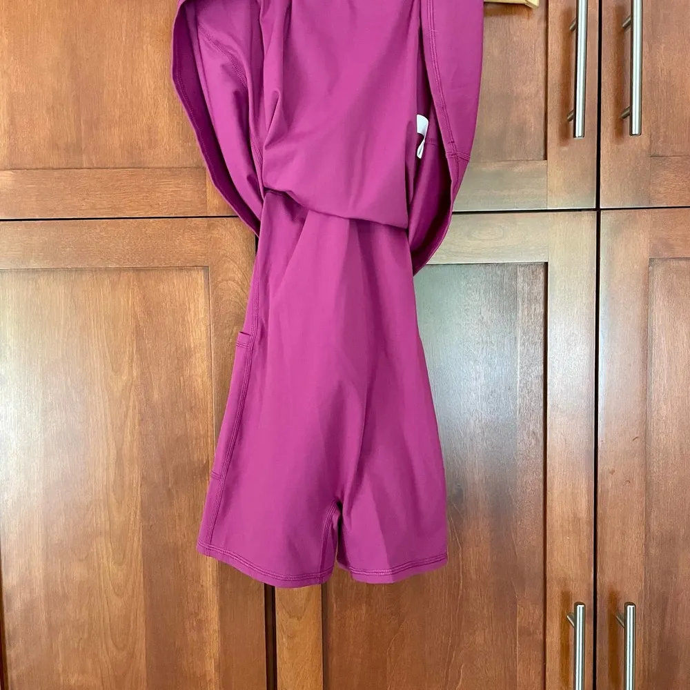 Everyday Cloudful Backless 2-in-1 Flare Workout Dress Pink Size XS NEW - Image 8