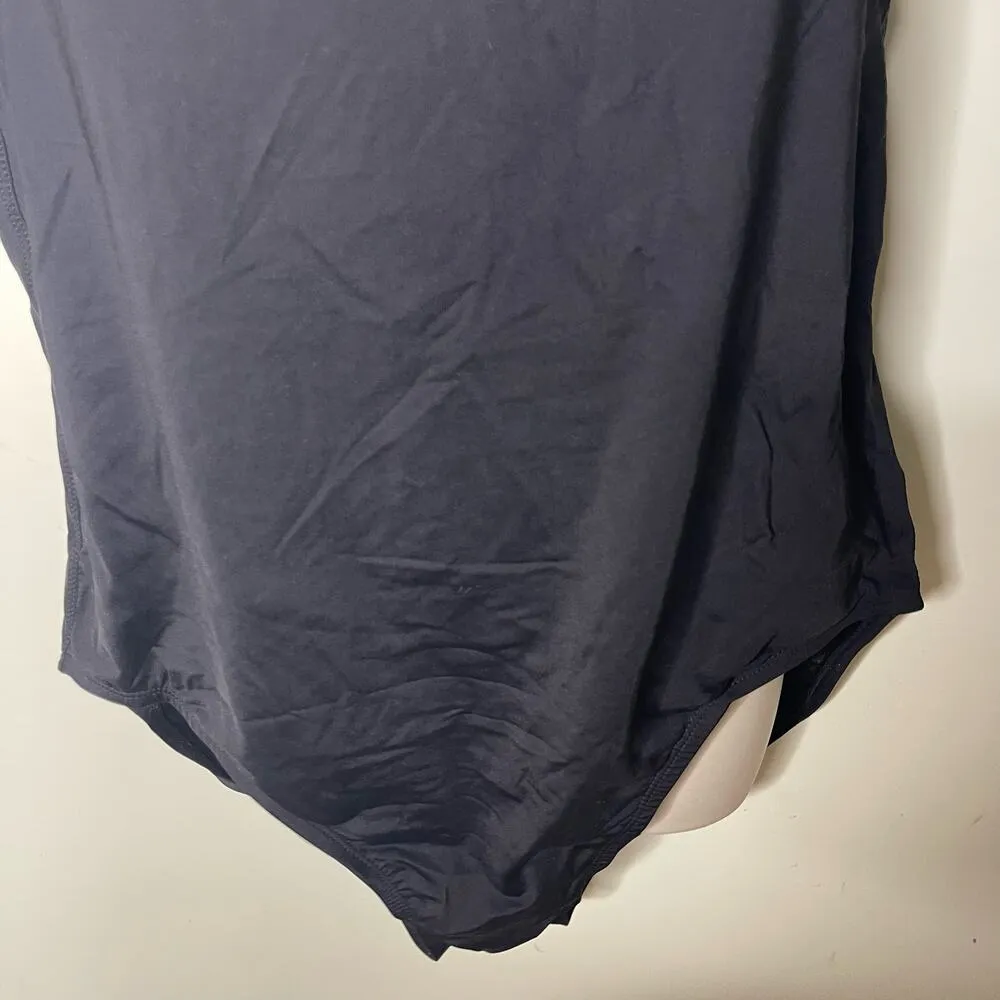 Andie The Amalfi One Piece Pullover Swimwear Black Womens 3XL NEW - Image 5