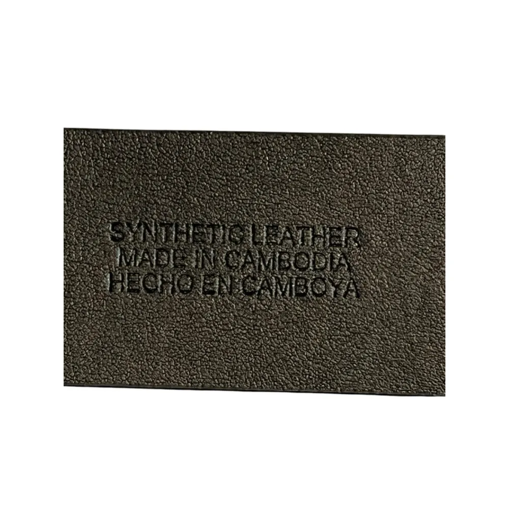 Jessica Simpson Belt Women's M 8-10 Black Faux Leather Gold Buckle $30 MSRP NWT - Image 6