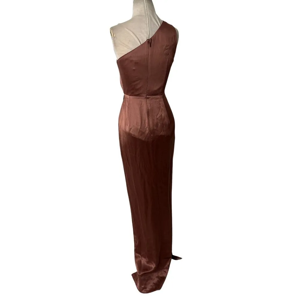 SAU LEE X Revolve Preston Dress in Brown 4 as - Image 8