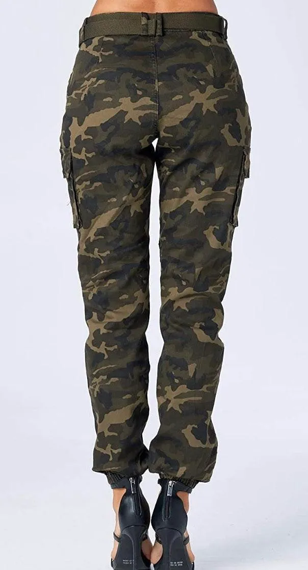 army cargo pants Green Size M - Image 3