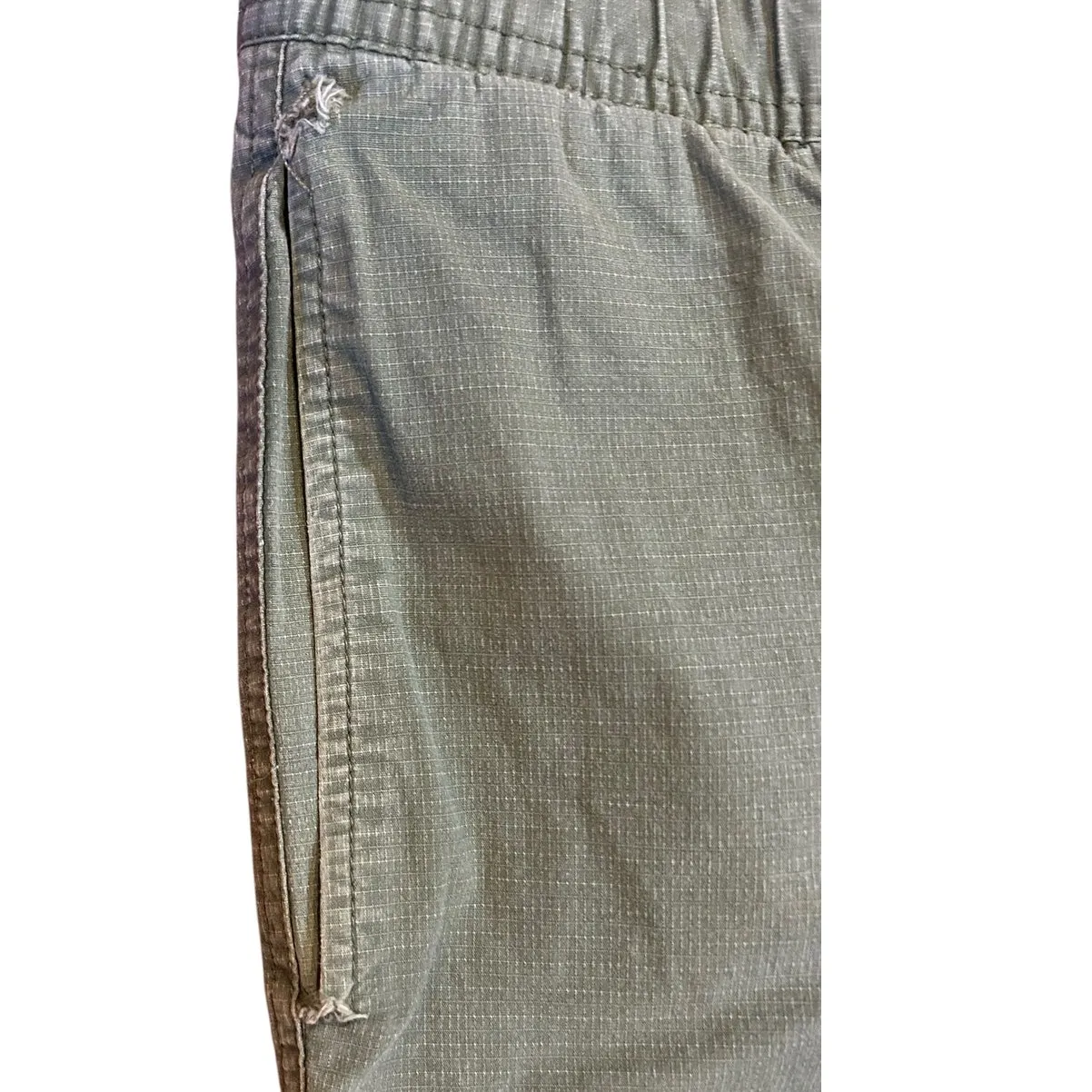 VUORI Khaki Green Lightweight Ripstop Hiking Outdoors Drawstring Women's LARGE - Image 10