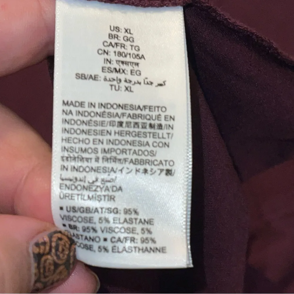 Amazon Essentials Dress Red Size XL - Image 6