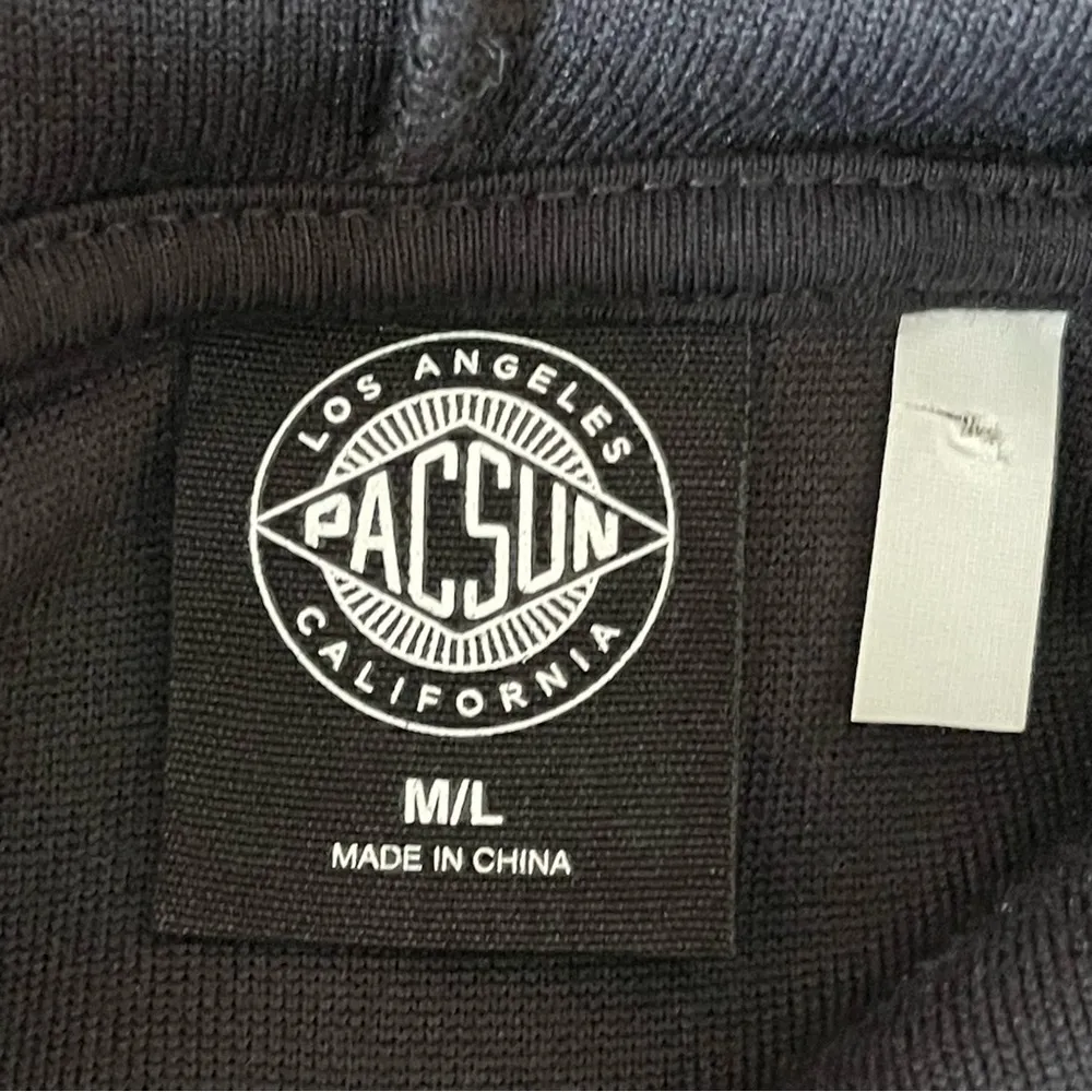 Women’s Hooded Polar Fleece Vest Size M/L Black Oversized Long Pockets - Image 9