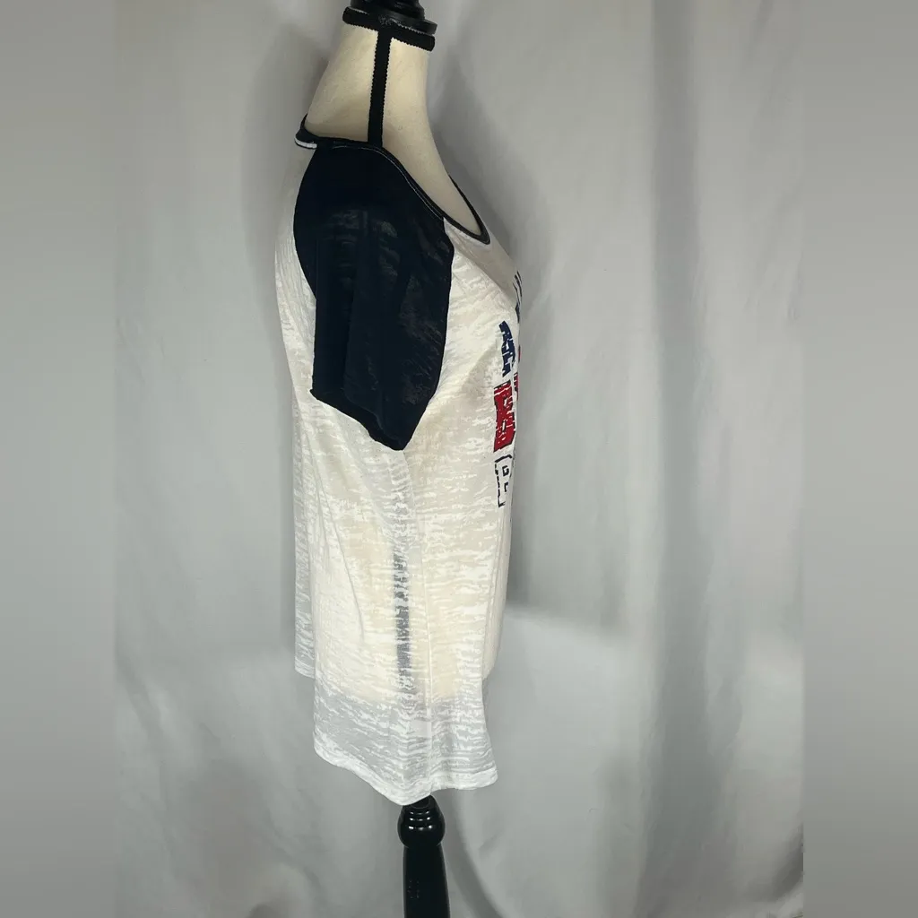 MLB Genuine Merchandise Atlanta Braves Women’s Burnout T - Image 3