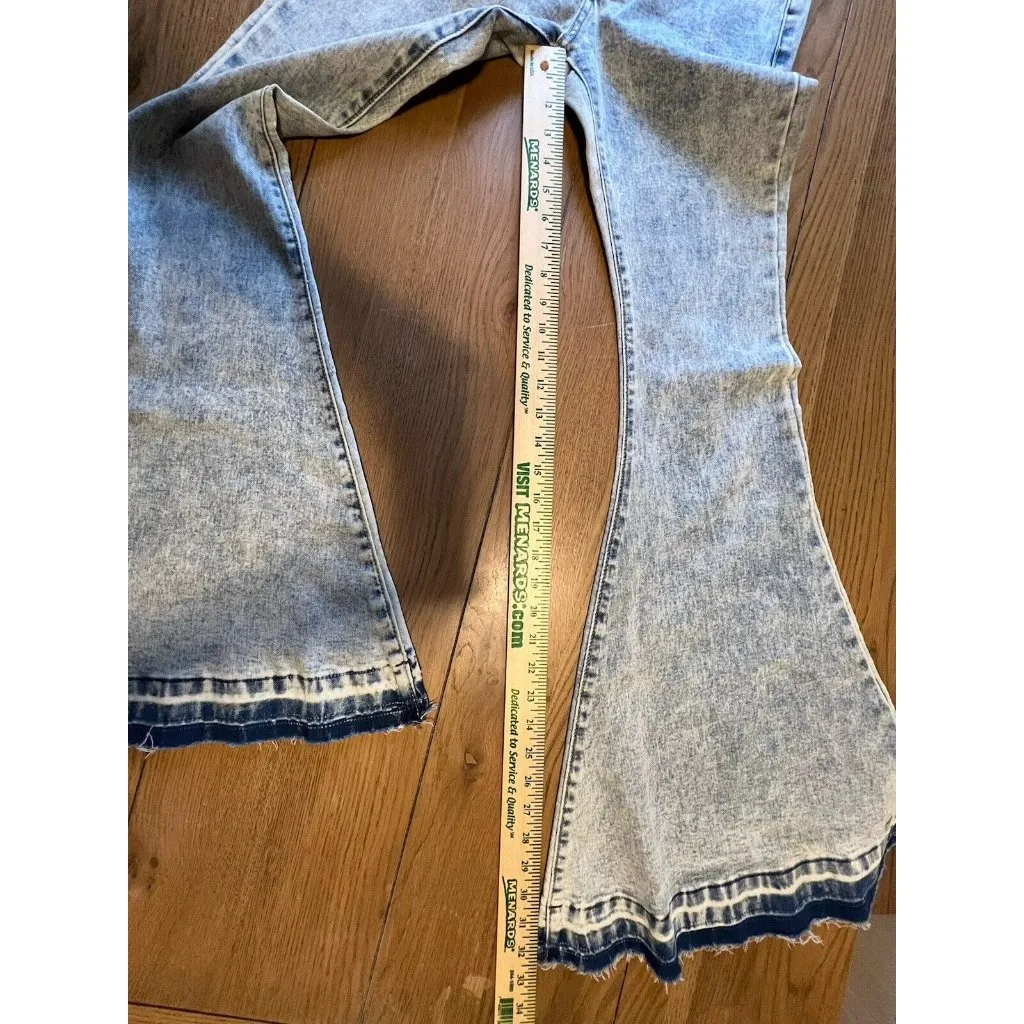 Anthropology‎ Altard State Jeans Womens Size XS Denim Mid Rise Flare Hippie - Image 9