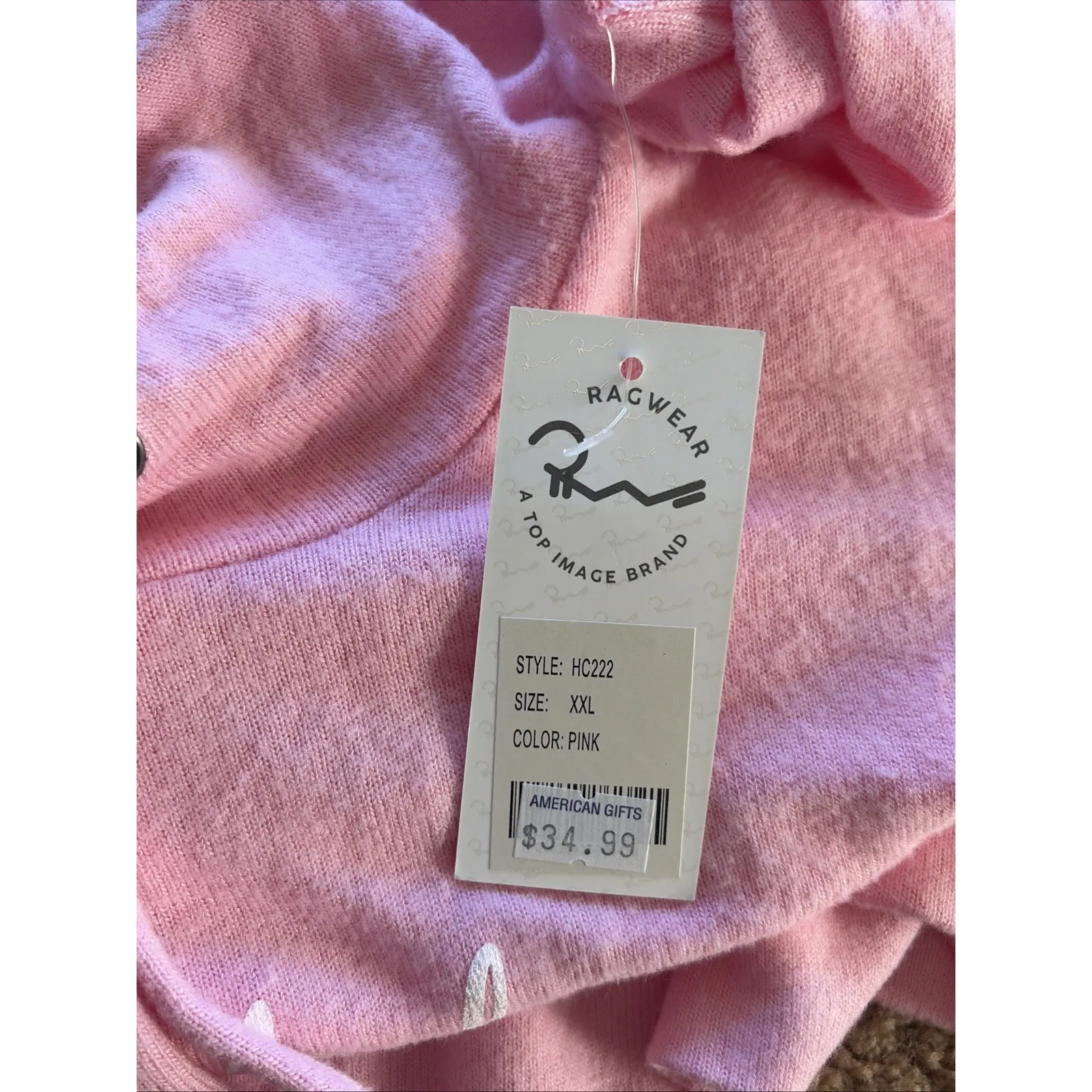 Ragwear Pink Pullover Turtleneck TYBEE ISLAND GEORGIA Souvenir Sweater Shirt XXL - Image 6