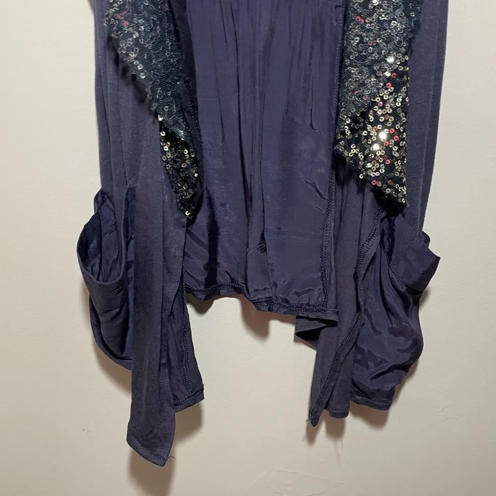 NWT Free People Sequin Vest - Image 4