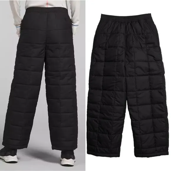 NEW The North Face Lhotse Pant TNF Black Quilted Barrel Cut Women's $200 - Image 2