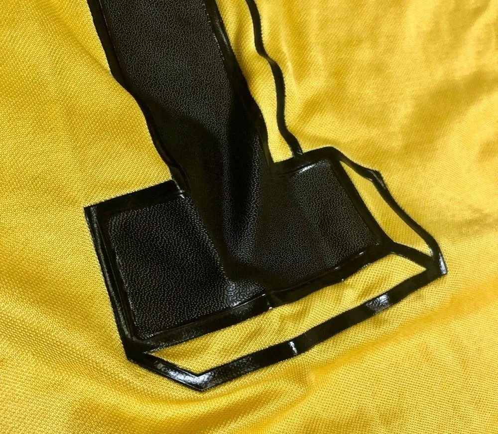 Vintage 70s 80s Erima Soccer Jersey Goalie West Germany Futbol Football size Med Yellow - Image 9