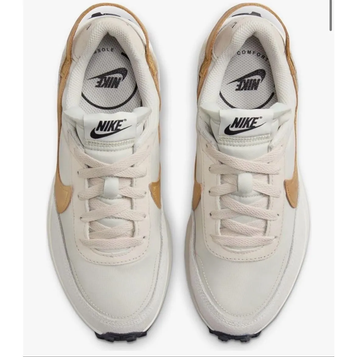 Nike NWB waffle Debut ESS gold sneaker size 6 - Image 4