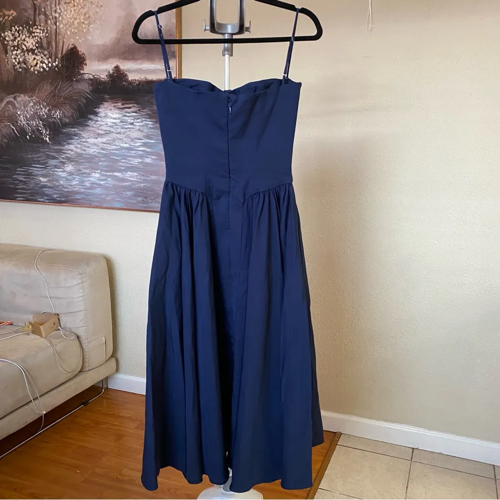 HOUSE OF CB 'Samaria' French Navy Corset Sundress NWOT‎ size XL - Image 5