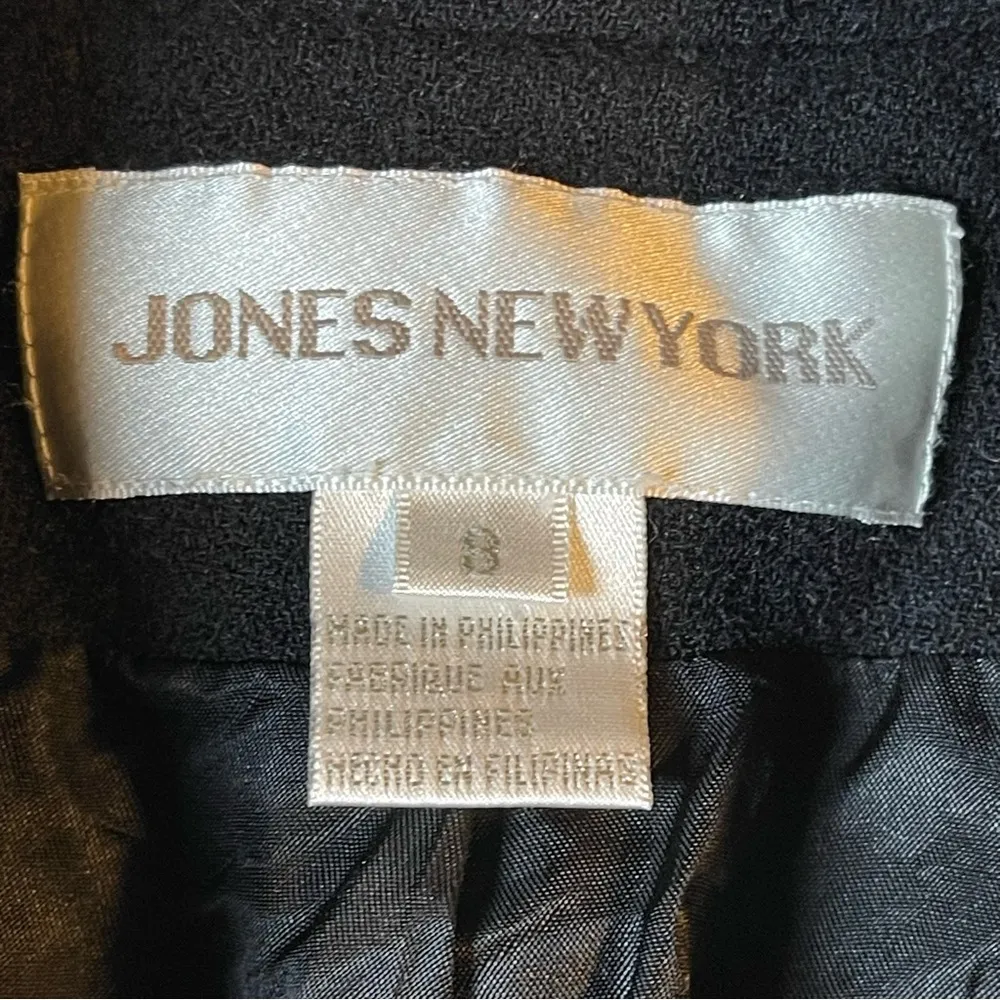 Jones New York vintage wool coat SZ:8 - Image 6