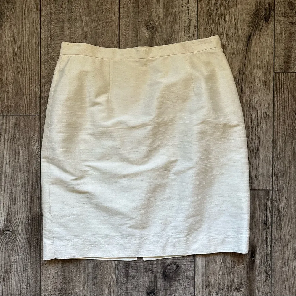 Vintage 1980s silky skirt set - Image 13