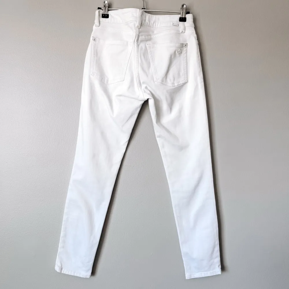 DL1961 White Florence Instasculpt Cropped Size 25 - Image 4