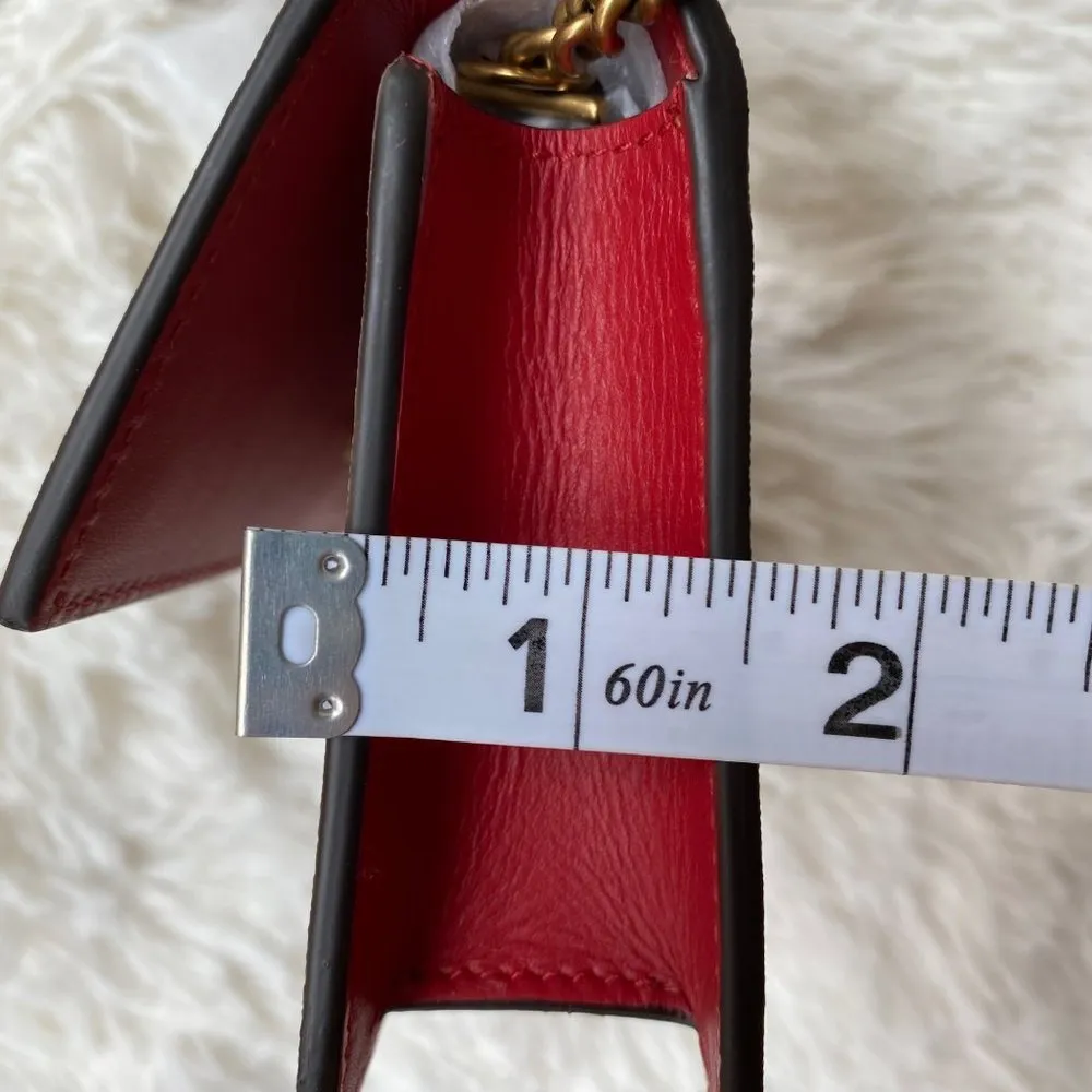 Gucci GG Supreme Monogram Mini Cherry Chain Bag - Image 7