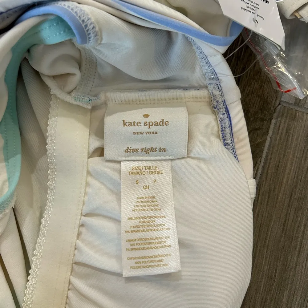 Kate spade Striped Blue and White Tankini Top - Image 5