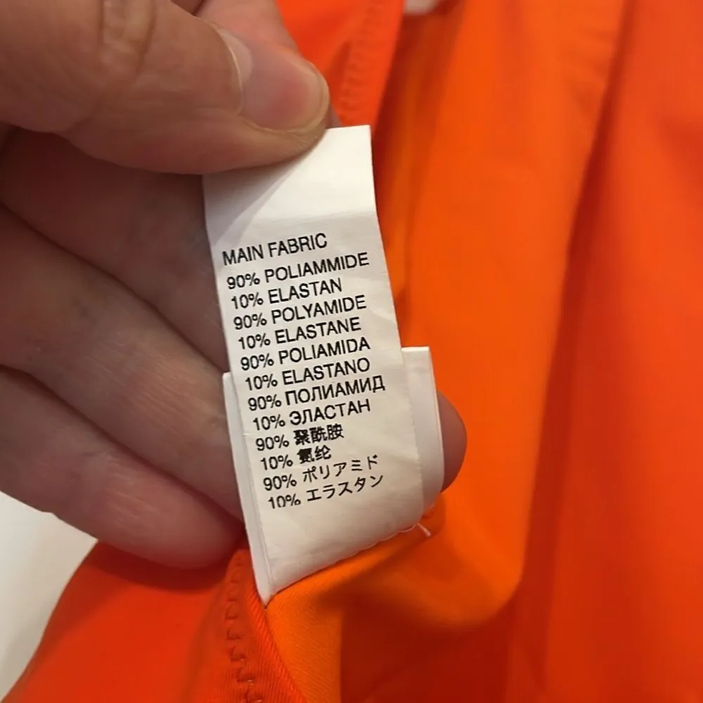 MC2 Saint Barth Bright Orange One Piece Swimsuit - Image 8