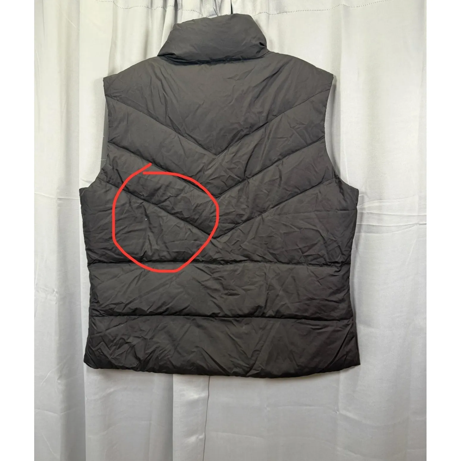 Columbia Vest Womens XL Black Quilted Puffer Insulated Full Zip Pockets Winter - Image 8