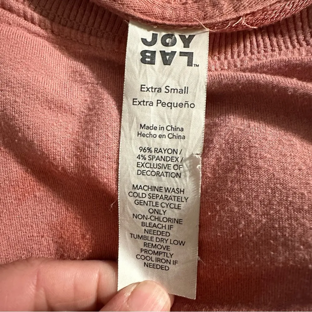 JoyLab Coral Oversized Sweatshirt - Image 3