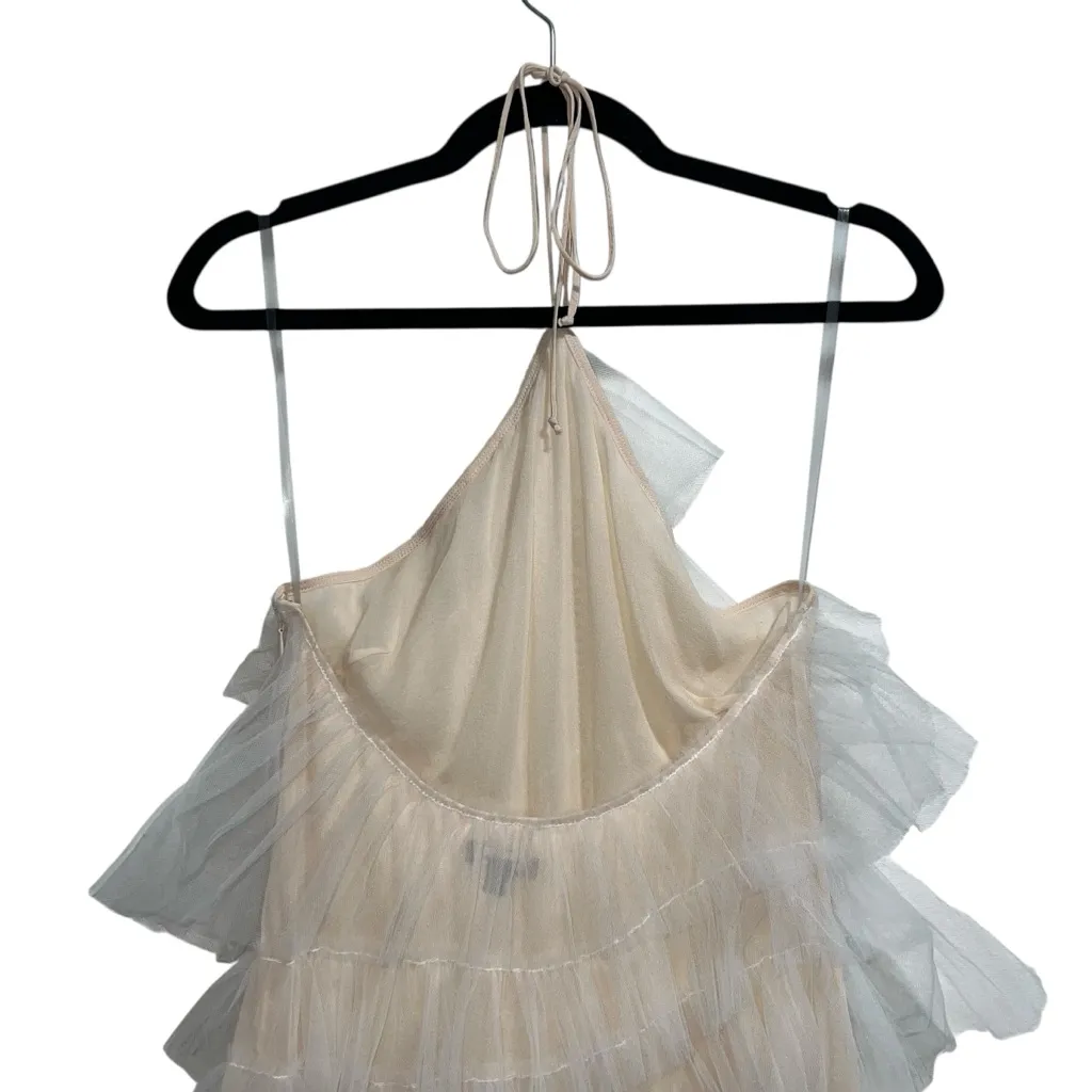 The Bar Henri Tiered Gown Blanc - Image 9