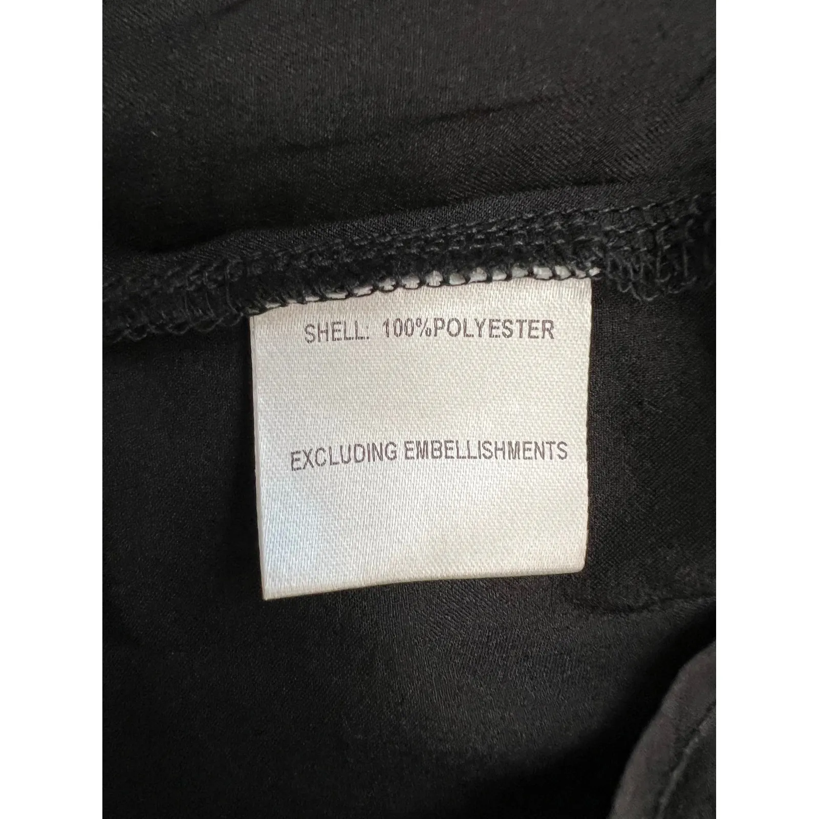 Hello Molly‎ Black One-Shoulder Cutout Mini Dress L | Satin Look Wrap NWT - Image 8