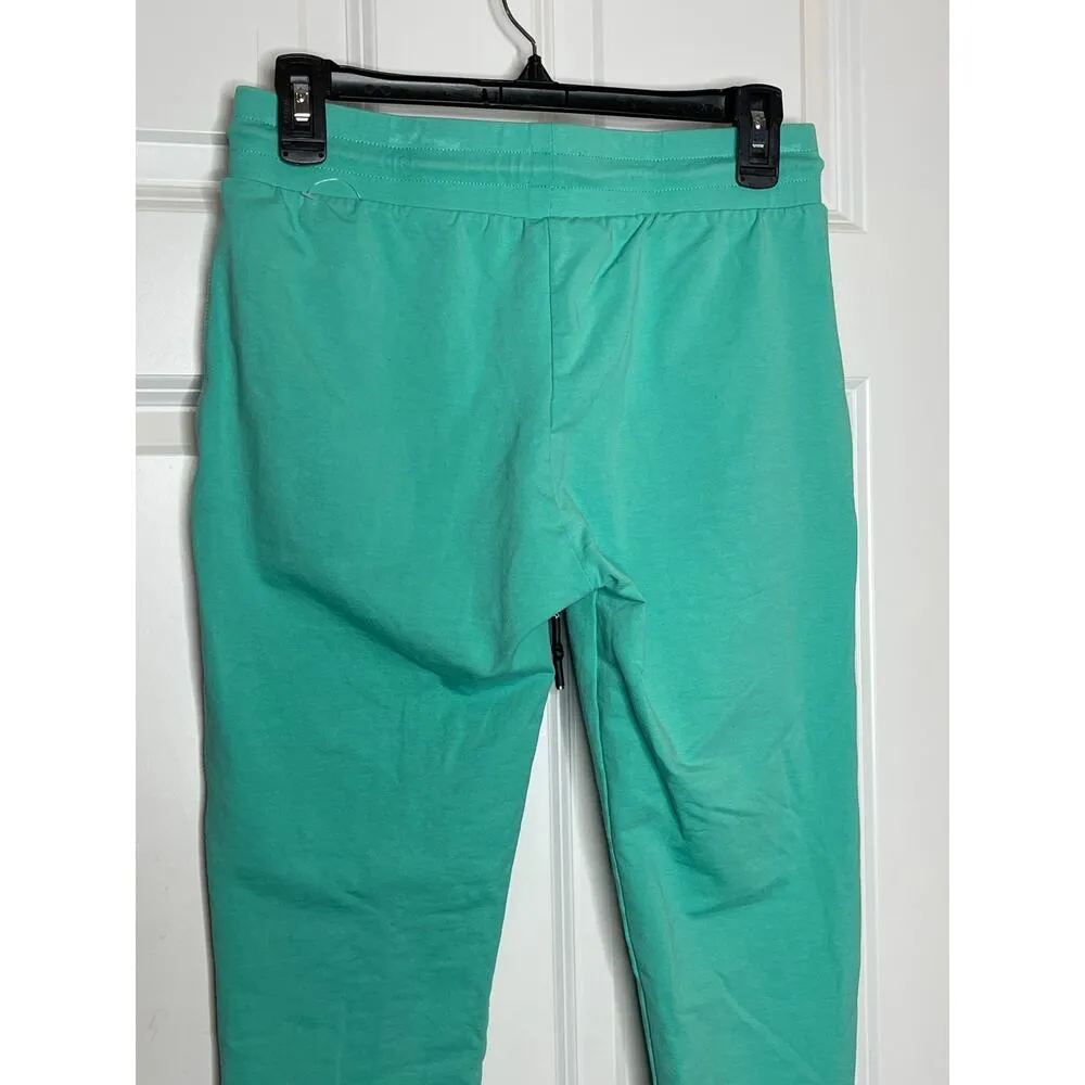 ECHT  Teal Blue Joggers Drawstring Waist Size Medium - Image 4