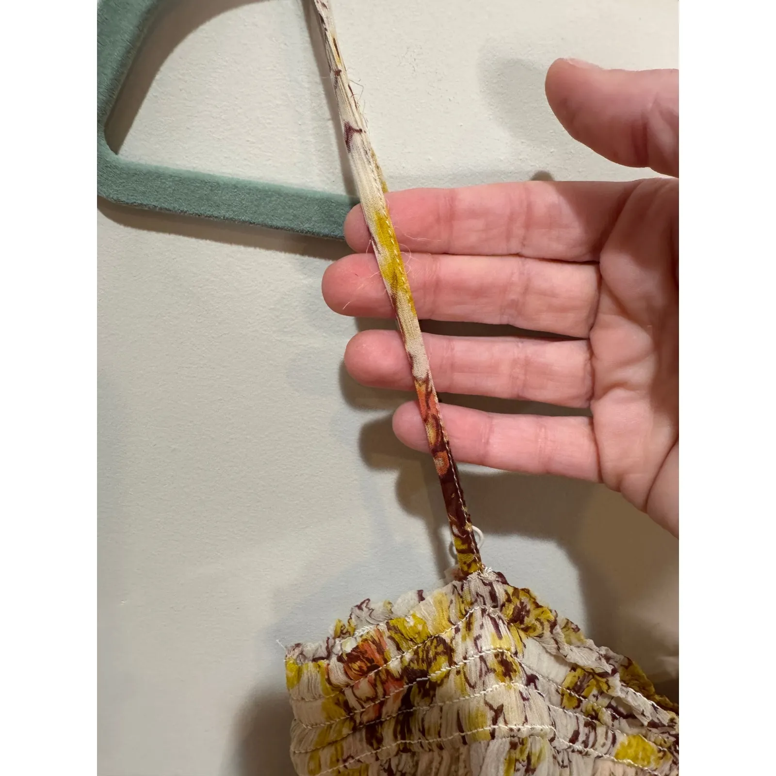 Free‎ People Secret Love Print Sleeveless Top Summer Tank Blouse Boho Sz S - Image 8