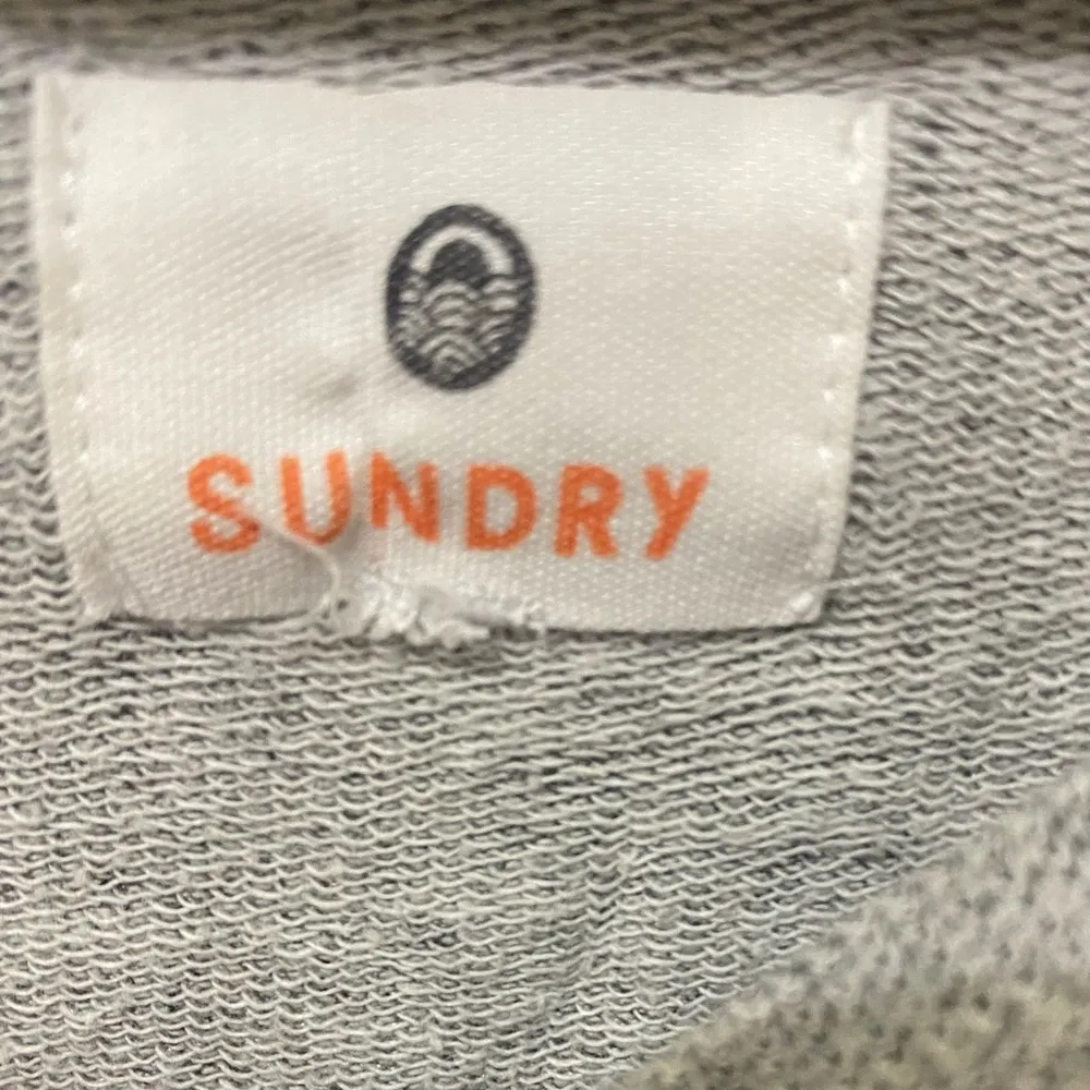Sundry  Grey Obsessed Graphic Sweatshirt. - Image 4
