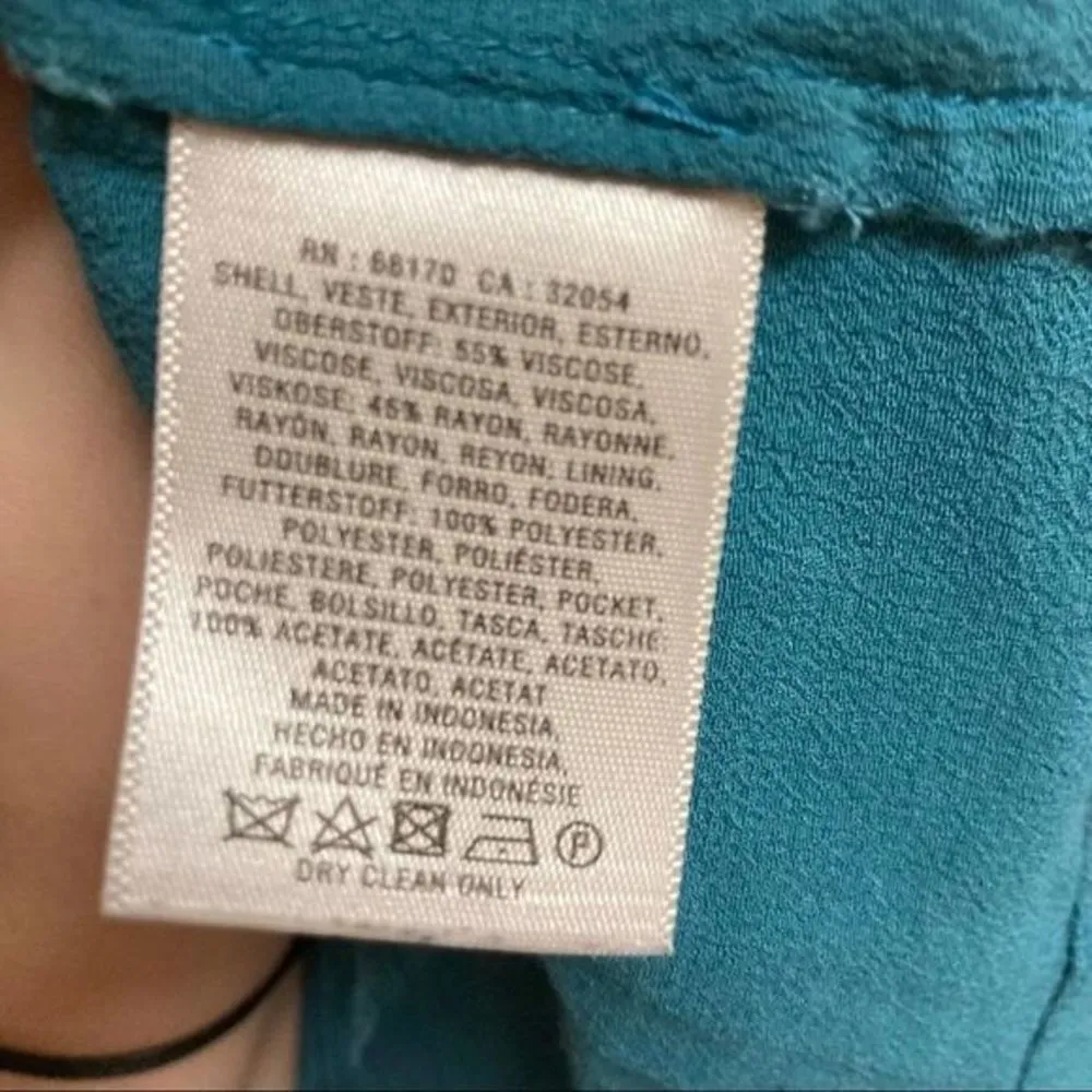 ANTHROPOLOGIE Elevenses Flowing Cardigan Blue XS - Image 5