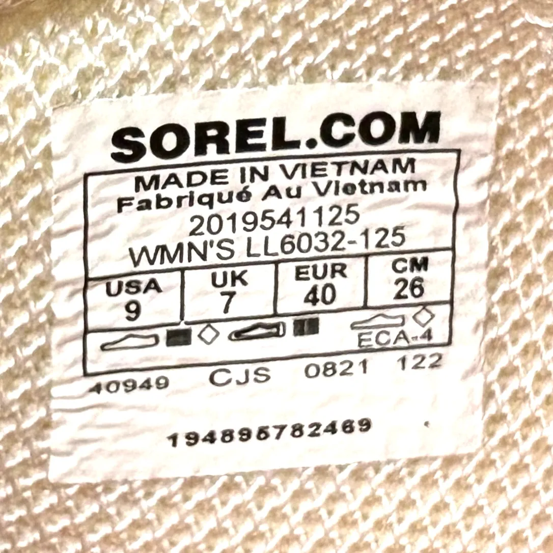 Sorel x Prana Women Explorer Blitz Leisure Lace Sneakers Lightweight Mesh Size 9 - Image 7