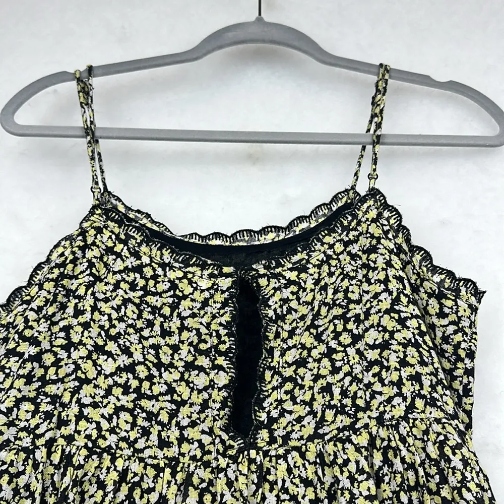 Hannah Scallop Babydoll Mini Dress Sz M - Image 12