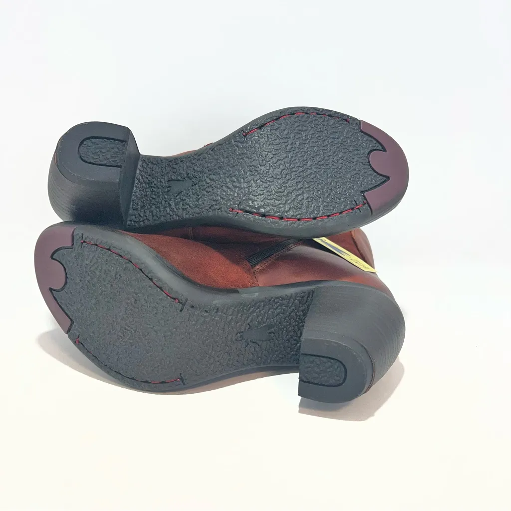 FLY LONDON Suede Ankle Boots HOTA OILSU/RUG BRICK SIZE 36 US 5.5-6 NWT - Image 6