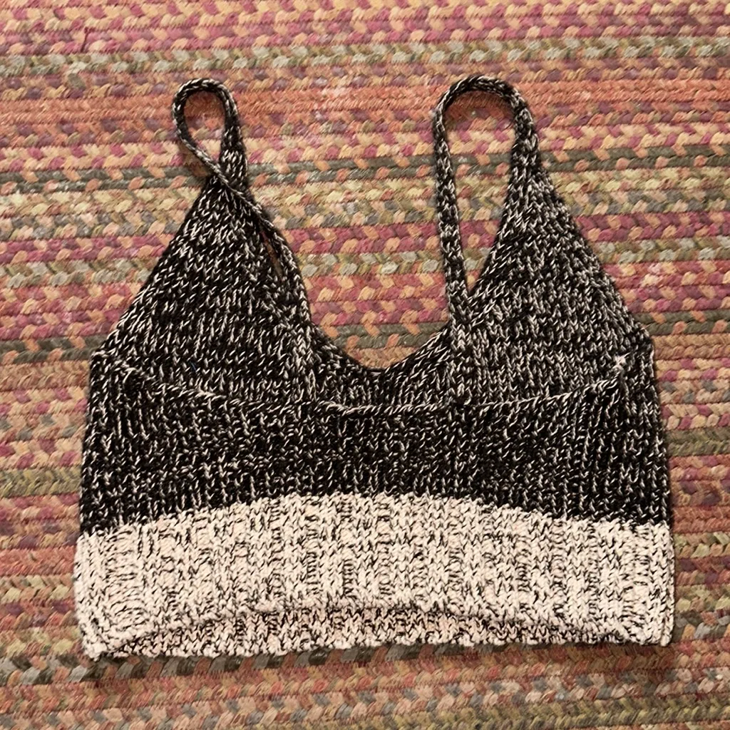 INTIMATELY FREE PEOPLE KNIT CAMI TOP SWEATER - Image 3