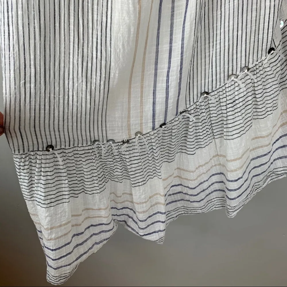 Maeve Miller Yarn Dyed Swing Dress XS - Image 10