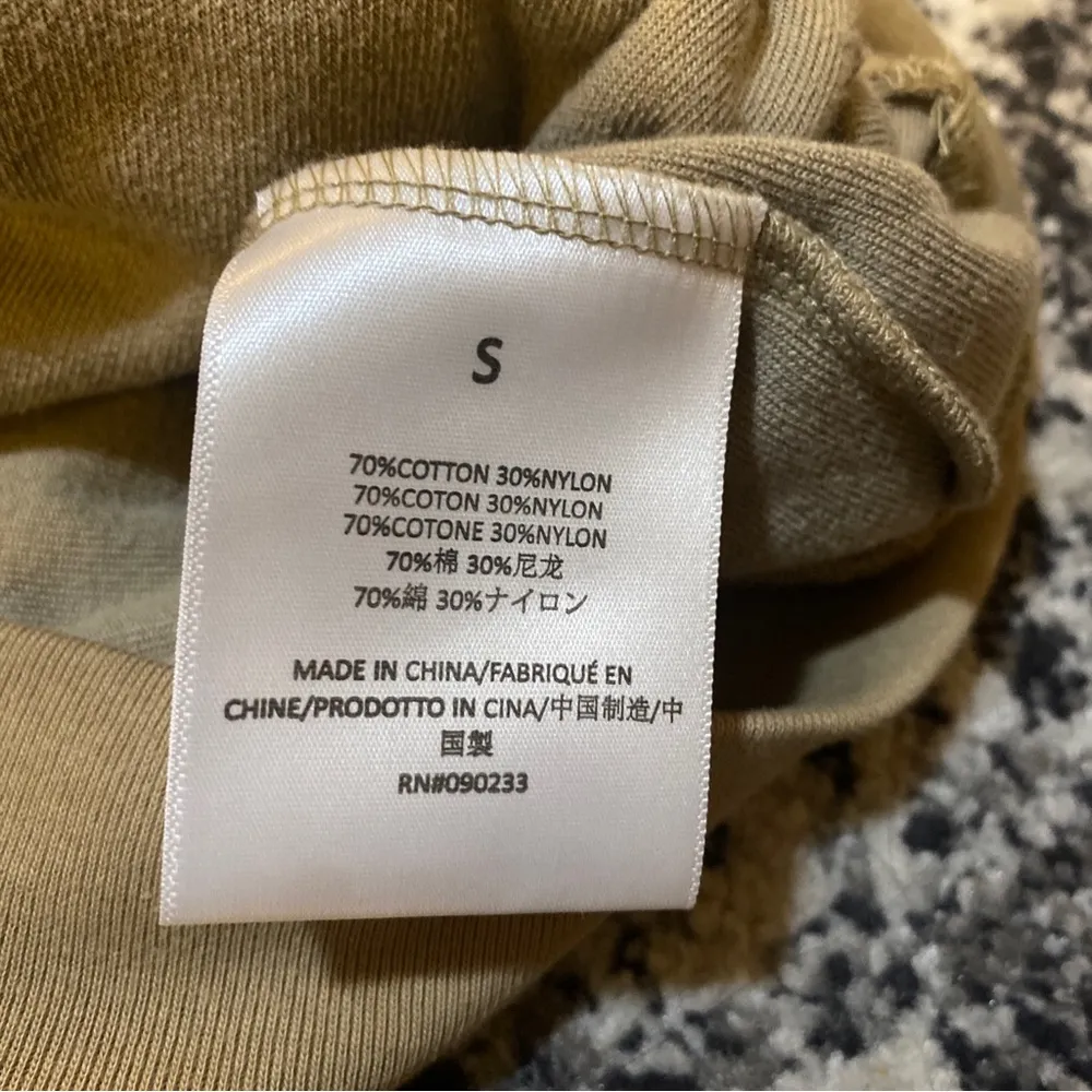 Fear of God Essentials Velour Half Zip Pullover size S - Image 5